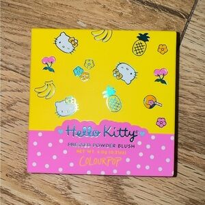 ColourPop Hello Kitty Blush - Yellow and Pink